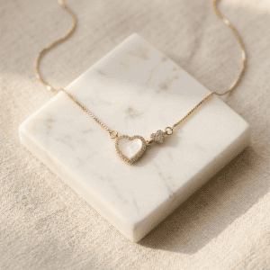 cadena 2 corazones